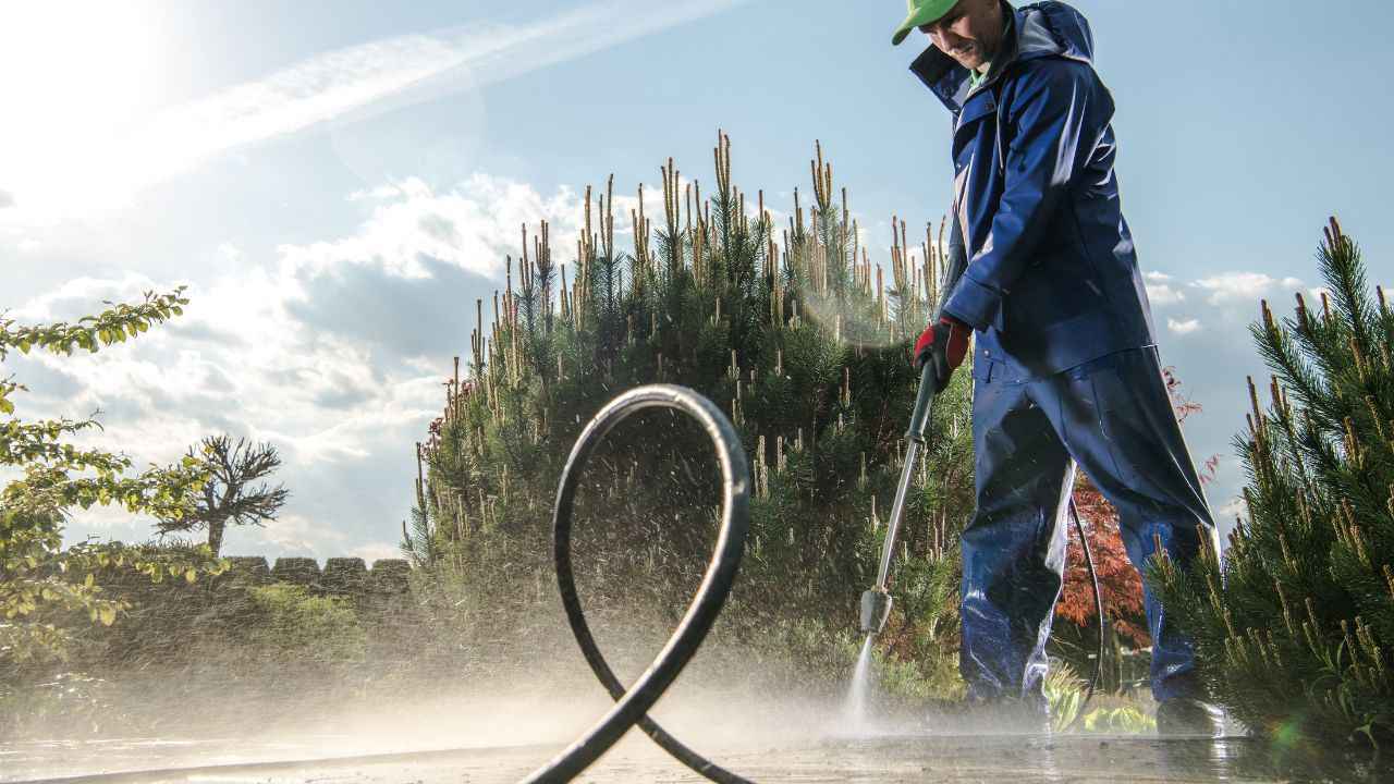 High pressure washer